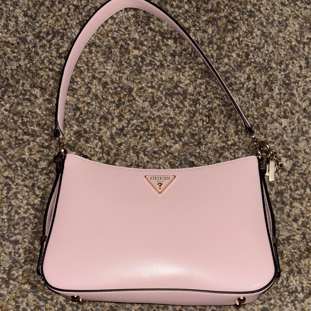 Guess pink Daryna II shoulder bag